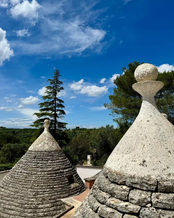 dettaglio dei trulli trulli